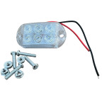 Фонарь LED габаритный универсальний (6smd 2395) 1224 вольта-Белый купить недорого