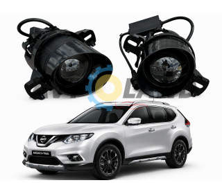 Светодиодные противотуманные фары Nissan X-Trail III(T32) дорестайл[2013-2019] управление с телефона