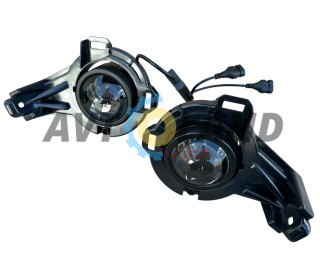 Протитуманні Led фари  Nissan Juke (2010-2019)-Лінза-Керування по телефону