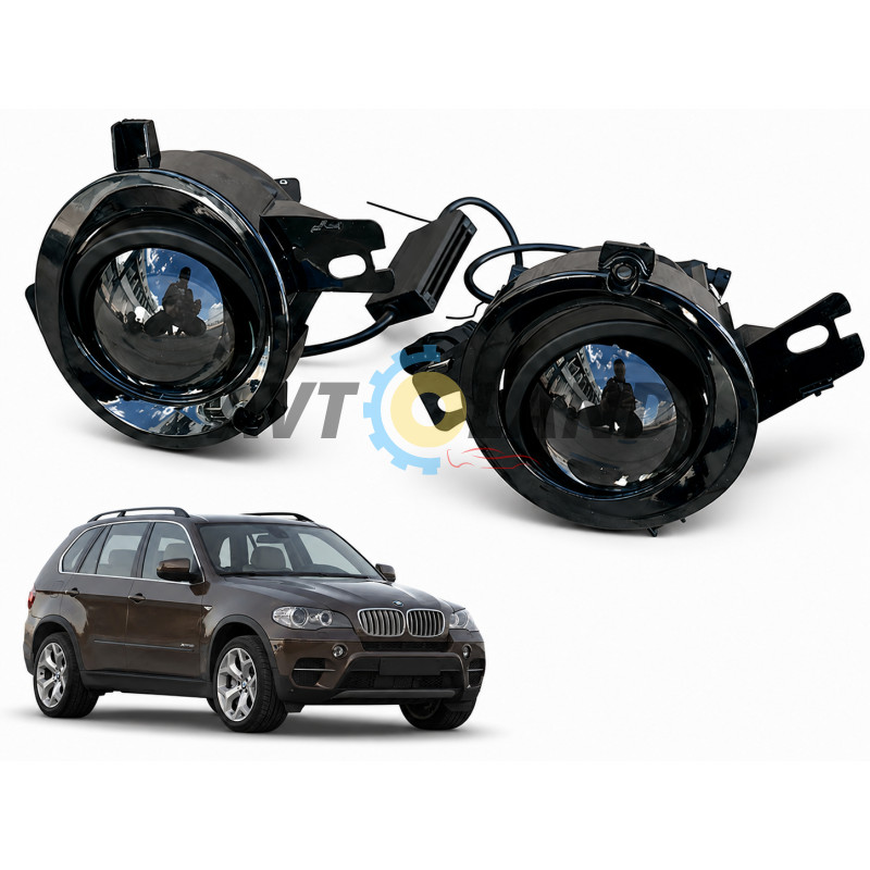 Протитуманні Led фари BMW-(E70)-2010-2013 р. Лінза-Керування по телефону купити дешево