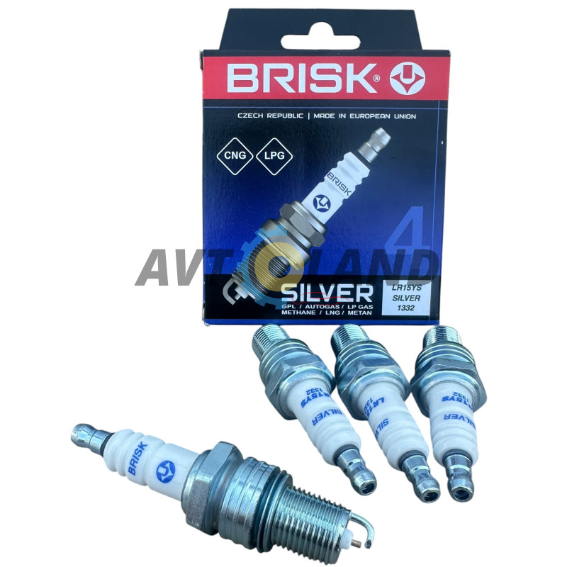 Свеча зажигания Silver, ВАЗ 2101-2110 8 кл., Daewoo Lanos 1.5, под ГБО (к-т 4 шт.) купить недорого