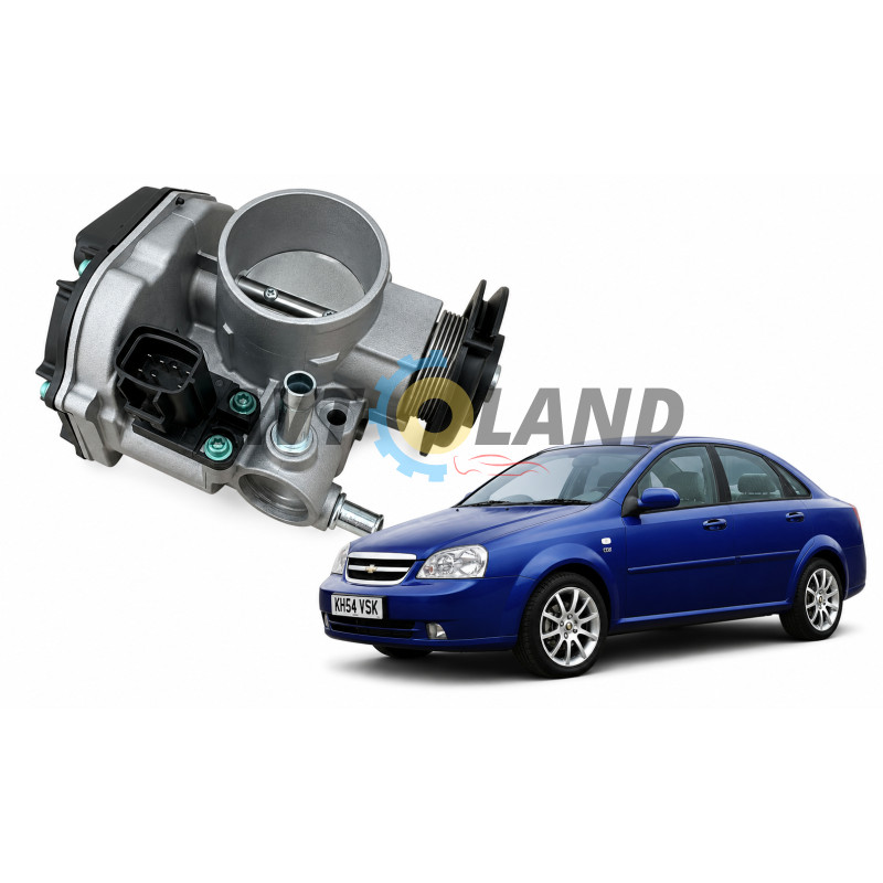 Дросельная заслонка Lacetti 1.6 в сборе купить недорого