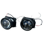 Світлодіодні Bi-LED лід лінзи 3.0″ дюйма універсальна 70W 5500K 8000LM 12V (2шт) купити дешево