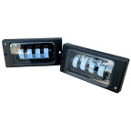 Противотуманные Led фары на ВАЗ 2110,2111,2112,2113,2114,2115,2123 с регулировкой 60 ват 7 линз купить недорого