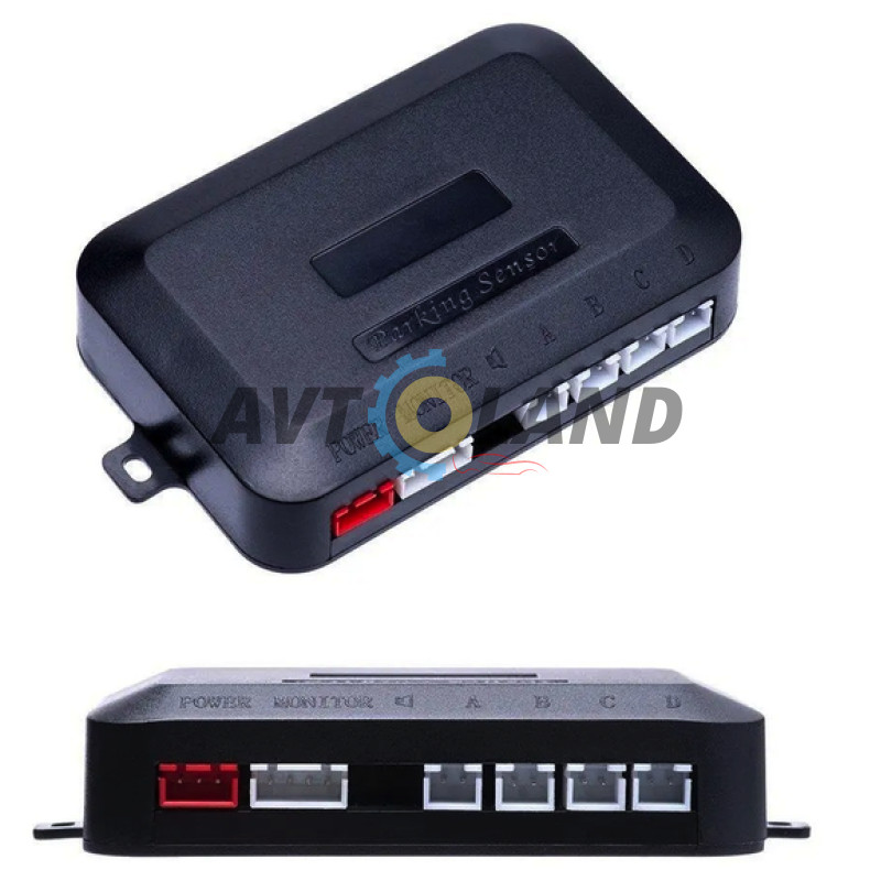 Парковка на 4 датчика парковки Assistant Parking Sensor Black Парктроник с LED дисплеем и датчиками купить недорого