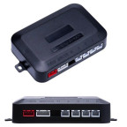 Парковка на 4 датчики паркування Assistant Parking Sensor Black Парктронік з LED дисплеєм та датчиками купити дешево