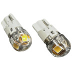 Діод без цоколя-Т-10 (5 SMD-3030)-160LM Білий-12/24 вольта купити дешево