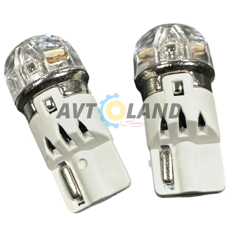 Діод без цоколя-Т-10 (5 SMD-3030)-160LM Білий-12/24 вольта купити дешево