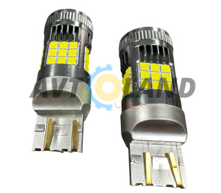 7443-(W21/5W)-36SMD(3030)-5,5/17,5W-2200LM(с вентилятором)-12-24 вольта-CANBUS-Белый