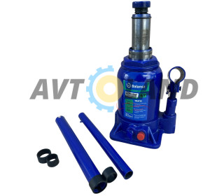 Домкрат гідравлічний телескопічний (двоштоковий) 6т 160-400мм, коробка