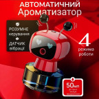 Ароматизатор робот - телепузик JQR004, Красный - интерактивный освежитель воздуха в машину, 4 режима купить недорого