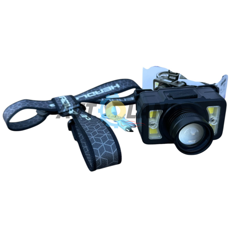 Фонарь налобный аккумуляторный с USB зарядкой и датчиком движения (Headlamp) купить в Украине