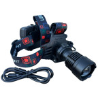 Фонарь налобный аккумуляторный светодиодный 1500 Lumen (Head Lamp) купить в Украине