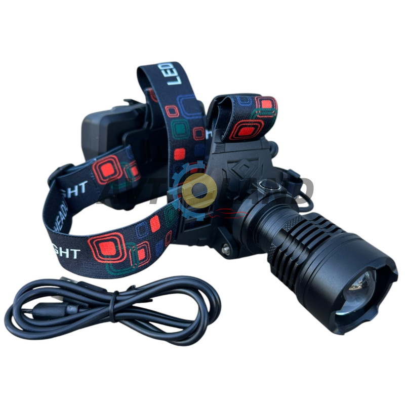 Ліхтар налобний акумуляторний світлодіодний 1500 Lumen (Head Lamp) купити дешево