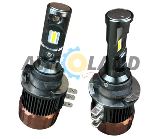 Світлодіодні лампи для автомобільних фар LED F6 H15 (12V24V) CANBUS 6000 K