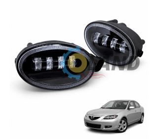 Світлодіодні протитуманні фари Mazda 3 (2003-2009) (Білий/Жовтий) 2 режими