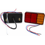 Фонарь LED 12-24V задний 150х80х26 на 24 диода купить недорого