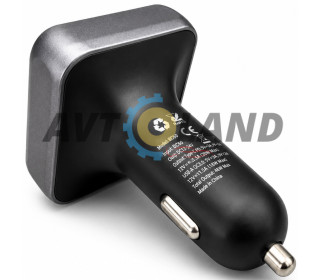 Автомобильный FM модулятор BC50 Ascenso PD20W+QC3.0 car BT FM transmitter Black