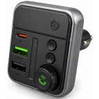 Автомобильный FM модулятор BC50 Ascenso PD20W+QC3.0 car BT FM transmitter Black купить в Украине